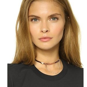 Eddie Borgo Extra Thin Rose Gold Choker